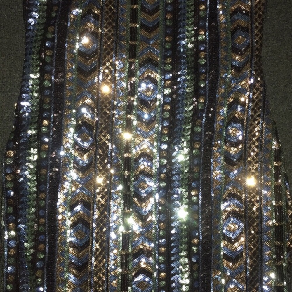 NWOT Multi-colored dress - Picture 3 of 3